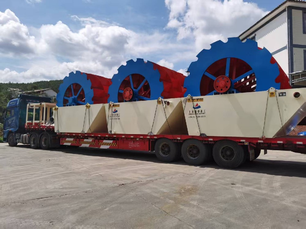 Hunan customers buy sand-washing machine of Sand-zhuo mine delivery site